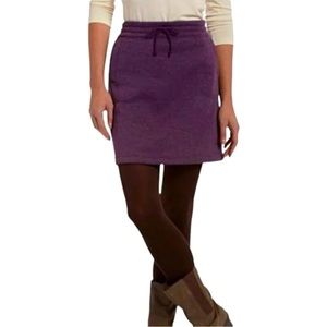 Woolrich BlackBerry Purple Fleece Skirt Large